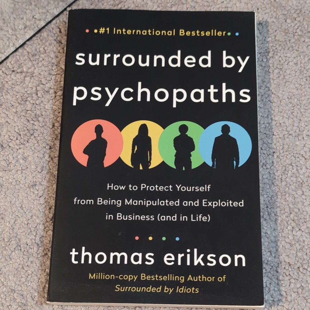 NEW – Thomas Erikson Surrounded by Psychopaths PB 2021 St. Martin’s