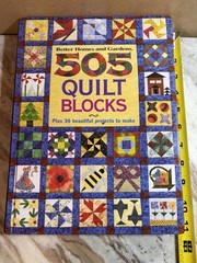 505 Quilt Blocks (Better Homes & Gardens) by Better Homes & Gardens Hardback The