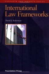 International Law Frameworks – Paperback – VERY GOOD