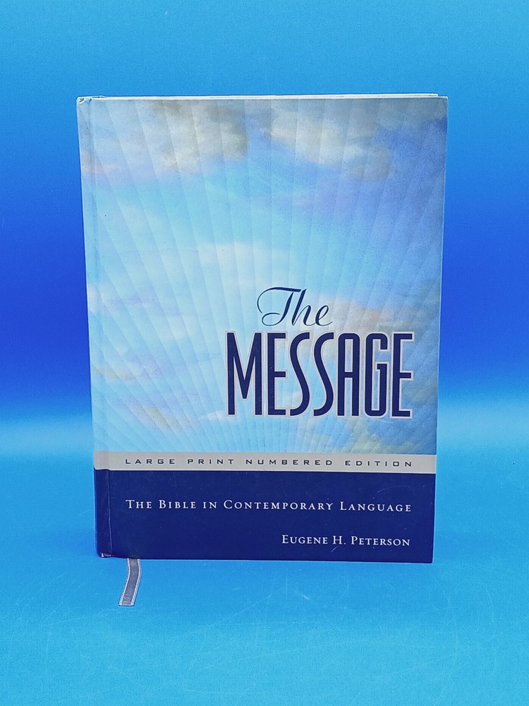 Message Large Print, The by Peterson, Eugene H..
