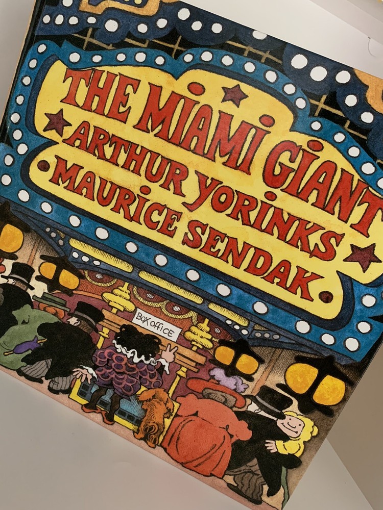 The Miami Giant by Yorinks/Sendak (HC) – Excellent!