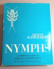 1973 1st Edition “NYMPHS: COMPLETE GUIDE” by Ernest Schwiebert Fishing