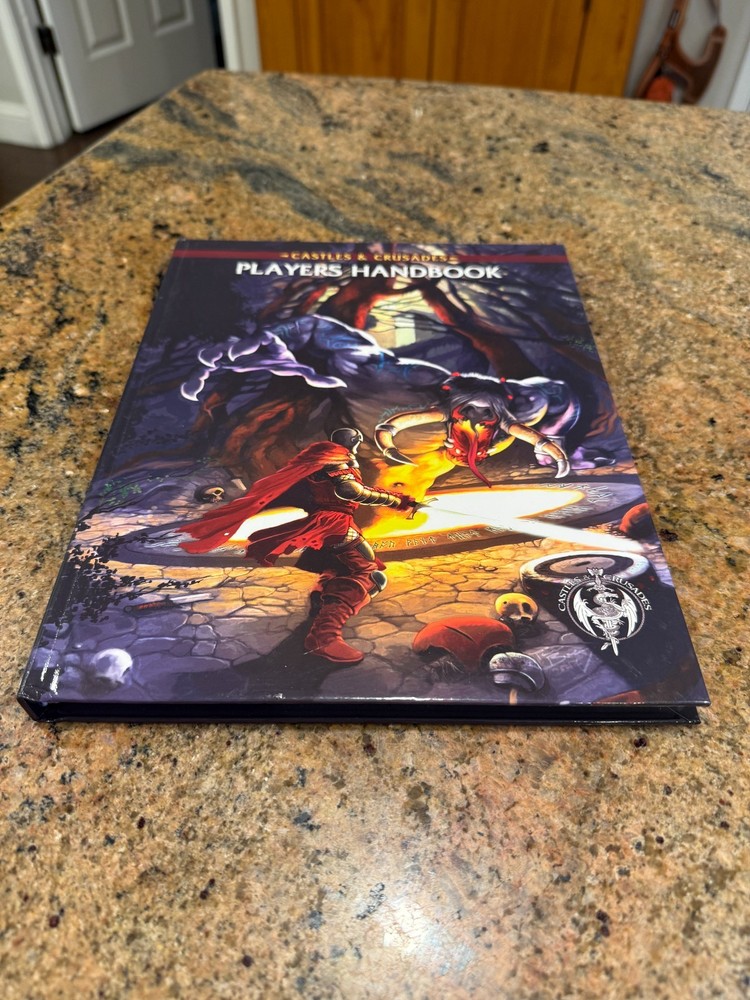 Castles & Crusades Player’s Handbook RPG Fantasy Roleplayig 8th Printing