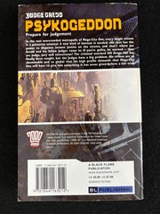 NEW MINT RARE* Judge Dredd: Psykogeddon by Dave Stone 2006 Black Flame (BL)
