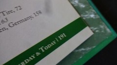 JOHN DEERE Fabric 21″ X 21″ & Table Book Yesterday & Today by Robert N. Pripps
