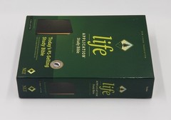 Life Application Study Bible: New Living Translation Black Leather Free Shipping