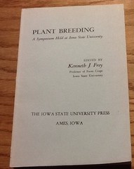 Plant Breeding, Frey, Sc, 419 Pages, 1966