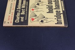 Hold Our Bridge Hands Solomon Wilson 1969 First Printing Bridge Handbook Lefax