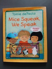 Mice Squeak, We Speak by Arnold Shapiro (1997, HC-SIGNED/First Impression Book)