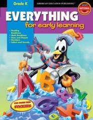 Everything for Early Learning, Kindergarten – Paperback – GOOD