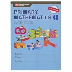 Primary Mathematics 4B Workbook – Paperback, by Marshall Cavendish – Very Good o