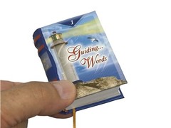 new Guiding Words mini book 2.60″ hardcover 430 pages easy read ribbed spine