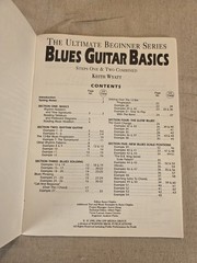 The Ultimate Beginner Series Blues Guitar Basics by Keith Wyatt