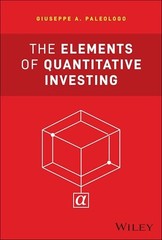The Elements of Quantitative I – GOOD