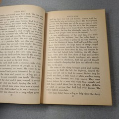 White Ruff Glenn Balch 1968 8th Printing Illustrated Dog Story Scholastic