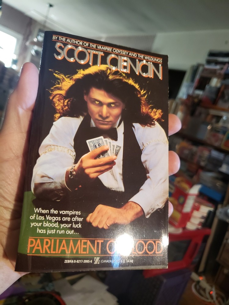 Unread Horror Parliament Of Blood Scott Ciencin 1st Edition Paperback Zebra