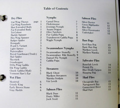 INDEX OF ORVIS FLY PATTERNS by John HARDER , Binder,w/2 Supplements Illustrated