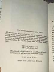 Einstein Relativity: The Special and General Theory (1961, Hardcover) – Crown