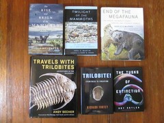 Paleontology Fossils Dinosaurs Mammoths Megafauna Trilobites Book Lot Evolution