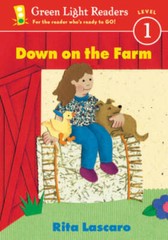 Down on the Farm (Green Light Readers. Level 1) – Paperback – VERY GOOD