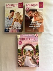 3 Harlequin Romance paperbacks – DUTCH LANGUAGE