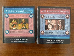 All American History Vol. 1 & 2 Student Readers with Digital Companion Guides