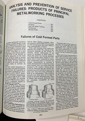 ASM Metals Handbook Volume 10: Failure Analysis and Prevention 8th Edition 1975