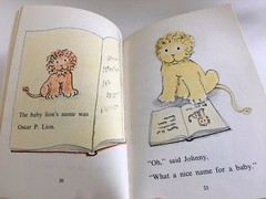 Vintage 1965 Johnny Lion’s Book Edith & Clement Hurd I Can Read Book Hardcover