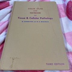 Color Atlas Tissue & Cellular Pathology by W. Sandritter & W. B. Wartman 1969 HC