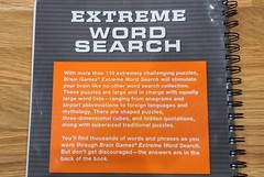 Brain Games Extreme Word Search – Spiral-bound – GOOD Please read