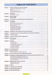 HUSQVARNA VIKING Huskylock 700 Instruction Manual – WIRE BOUND – TOUGH COVERS