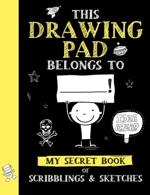 This Drawing Pad Belongs to ______!…, Art Supplies, B
