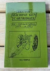 British Machine Gun Cartridges 0.4-0.65 Inch Calibres 1870-1905 B.A. Temple