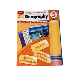 Skill Sharpeners Geography, Grade 3, Paperback by Evan-Moor Homeschooling