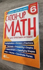 *NEW* Teacher Created Materials Catch-Up Math: 6th Grade PB Book Catch-Up Math