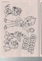Paw Patrol Coloring Book, ~64 pages, Simple Coloring, US Seller free ship