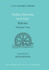 Mahabharata Book Eight (Volume 1): Karna by Adam Bowles (English) Hardcover Book
