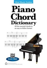 Mini Music Guides — Piano Chord Dictionary: All the Essential Chord – VERY GOOD