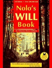 Nolo’s Will Book (NOLO’S SIMPLE WILL BOOK)