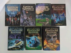 Kingdom Keepers by Ridley Pearson Complete 7 Book Lot HC/PB Disney Series