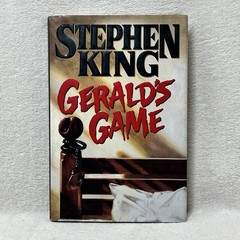 Vintage Gerald’s Game Stephen King 1st Ed 1992 HardCover DJ Viking Embossed SK
