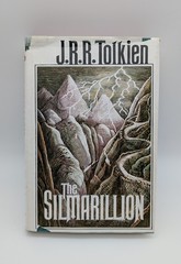 The Silmarillion by J.R.R. Tolkien Hardcover 1977 w/ Map & Dust Jacket 3rd print
