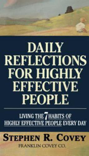 Daily Reflections for Highly Effectiv- Stephen R Covey, 9780671887179, paperback