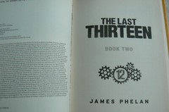 THE LAST THIRTEEN, Book 1 & 2,James Phelan, Kane Miller Teen NICE HC