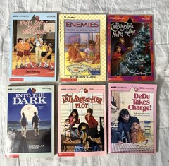 Lot of 41 Vintage Scholastic Apple Paperbacks MIX Young Reader, Pre-Teen, Teens