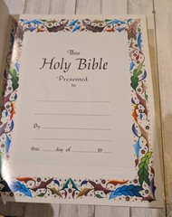 Holy Bible King James Master Reference Edition Heirloom Bible 1988 DeVore & Sons