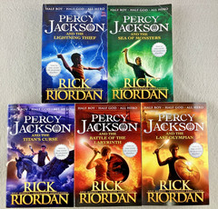 Percy Jackson Ultimate Collection Box Set Books 1 – 5 Paperback Penguin Puffin