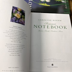 Carolyne Roehm – Spring Summer Fall Winter Seasonal Notebook Set of 4 Books