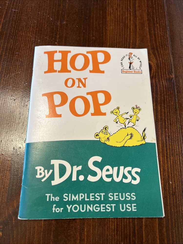 Hop on Pop (Beginner Series), Softback Book for Kids by Dr. Seuss