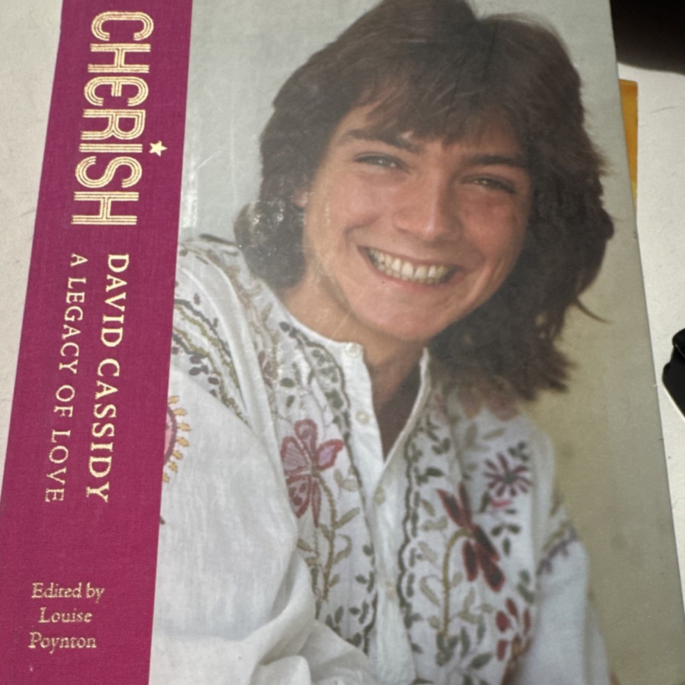 Cherish: David Cassidy by Louise Poynton, Hardcover, Music Biography